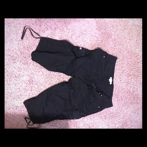 Cargo crop pants